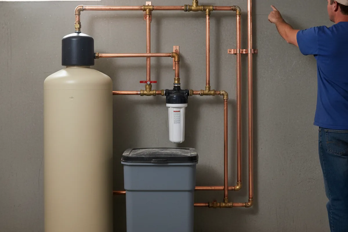 Whole-house water treatment system installed in West Elizabeth